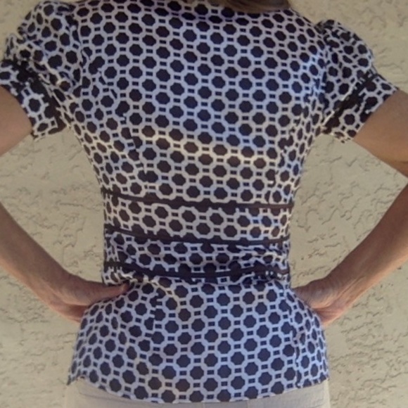 - Arden B. short-sleeved silk blouse - Picture 7 of 7